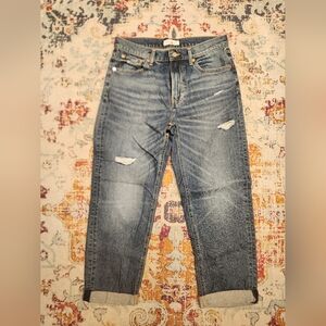 Lucky Brand Boy Midrise Relaxed Straight Denim